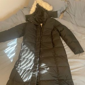 $180 or best offer. This is a LL Bean maxi coat. Extremely warm, only worn twice